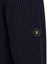 No Excess Maglione Half Zip Costine Navy Product / Detail