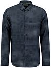 No Excess Overhemd Jacquard Print Navy kopen | Suitable