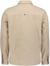 No Excess Overshirt Melange Beige Product / Achterkant