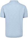 No Excess Polo Mezza Zip Azzurro Product / Achterkant