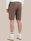 No Excess Sedoc Pantalón Corto Chino 4-Way Stretch Kaki Model / Achterkant