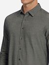No Excess Shirt Twill Jersey Cement Model / Detail