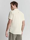 No Excess Short Sleeve Overhemd Structure Ecru Model / Achterkant