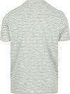 No Excess T-Shirt w paski zielony Product / Achterkant