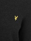 Lyle & Scott Half Zip Pull Laine D'Agneau Noir Product / Detail