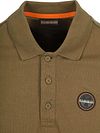 Napapijri E-Badge Polo Olivenfarvet Product / Detail
