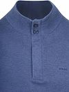 NZA Akar Jersey Half Zip Melange Spring Blue Product / Detail