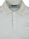 NZA Goora Jacquard Polo Mist Green Product / Detail