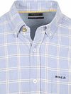 NZA Hemd Armando Flanel Ruit Blauw Product / Detail