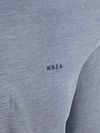 NZA Longsleeve Polo Hamton Piqué Blauw Product / Detail