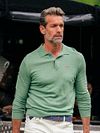 NZA Longsleeve Polo Marshall Classic Army Model / Sfeerbeeld