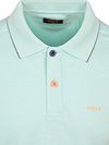 NZA Polo Bay Jacquard Mist Groen Product / Detail