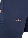 NZA Polo Hawera Navy Sky Product / Detail