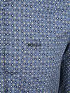 NZA Shirt Kylan Poplin Print Blue Product / Detail