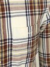 Gant Shirt Flannel Checks Ecru Product / Detail