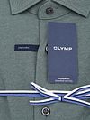 Olymp Japanese Knitted Camicia Twill Verde