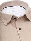 OLYMP Level 5 24/Seven Pied De Poule Camisa Elegante Marrón Product / Detail