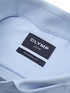 Olymp Luxor Shirt Contrast Button Light Blue Product / Detail