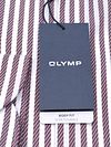 OLYMP Overhemd Level 5 Luxury Stripe Bordeaux