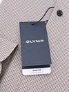 OLYMP Shirt Level 5 Loose Hooks Taupe