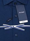 Olymp Japanese Knitted Shirt Twill Navy