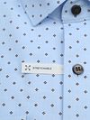 OLYMP Shirt Level 5 Print Light Blue Product / Detail
