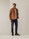 State Of Art Hemdjacke Wool Blend Brique Model / Voorkant