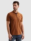 PME Legend Polo Popcorn Jersey Orange Model / Zijkant