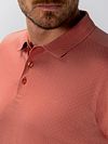 State of Art Polo Effectknit Orange Model / Detail