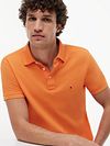 Tommy Hilfiger 1985 Polo shirt Orange Tulip Model / Voorkant