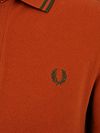 Fred Perry Polo Tipped M3600 Brique 81C