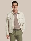 Suitable Drop Loop Overshirt Sand Model / Voorkant
