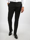 Gala Pants Wol Blend Zwart Model / Voorkant met Stefan