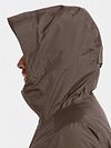 Parka Didriksons Kenny w kolorze brązowym Model / Zijkant