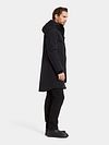 Parka Didriksons Kenny w kolorze czarnym Model / Zijkant