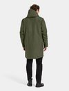 Parka Didriksons Kenny w kolorze zielonym Model / Achterkant