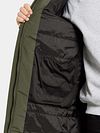 Parka Didriksons Kenny w kolorze zielonym Model / Detail
