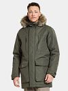 Parka Didriksons Marco verde oscuro Model / Voorkant