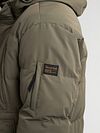 Parka Petrol Vermont zielona Model / Detail