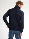 Petrol Cable Pullover Half Zip Hamilton Navy