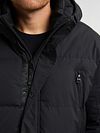 Parka Petrol Vermont Nera Model / Detail