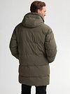 Petrol Parka Vermont Groen Model / Achterkant