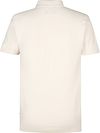 Petrol Polo Knitted Ecru Product / Achterkant