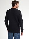 Petrol Pullover Toledo Structure Navy Model / Achterkant