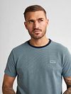 Petrol T-shirt Tealcrest Ocean Blauw Model / Voorkant