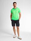 Petrol T-shirt Stingray Lime Green Model / Voorkant
