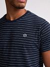 Petrol T-shirt Seabreeze Navy Model / Detail