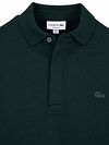 Lacoste Longsleeve Polo Piqué verde oscuro