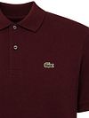 Lacoste Poloshirt Pique Aubergine
