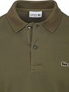 Lacoste Longsleeve Polo Shirt Olive Green Product / Detail